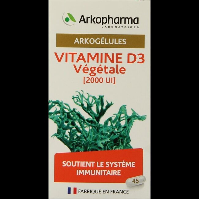 Arkocaps Vitamine D3 2000IE vegan 45 Capsules
