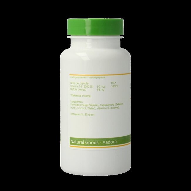 Elvitum Vitamine D3 2000IE 300 Capsules