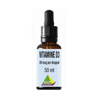 SNP SNP Vitamine D3 20mcg druppels 50 Milliliter
