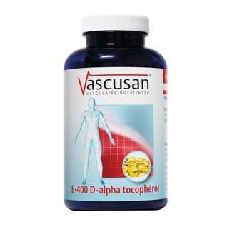 Vascusan Vascusan E-400 Alpha tocopherol 120 Softgels