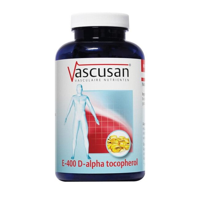 Vascusan E-400 Alpha tocopherol 120 Softgels