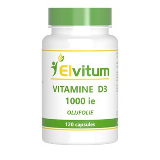 Elvitum Elvitum Vitamine D3 1000IE/25mcg 120 Capsules