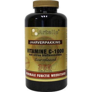 Artelle Artelle Vitamine C 1000mg/200mg bioflavonoiden 365 Tabletten