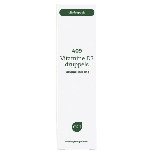 AOV 409 Vitamine D3 druppels 25mcg 15 Milliliter