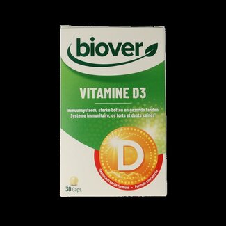 Biover Biover Vitamine D3 30 Capsules