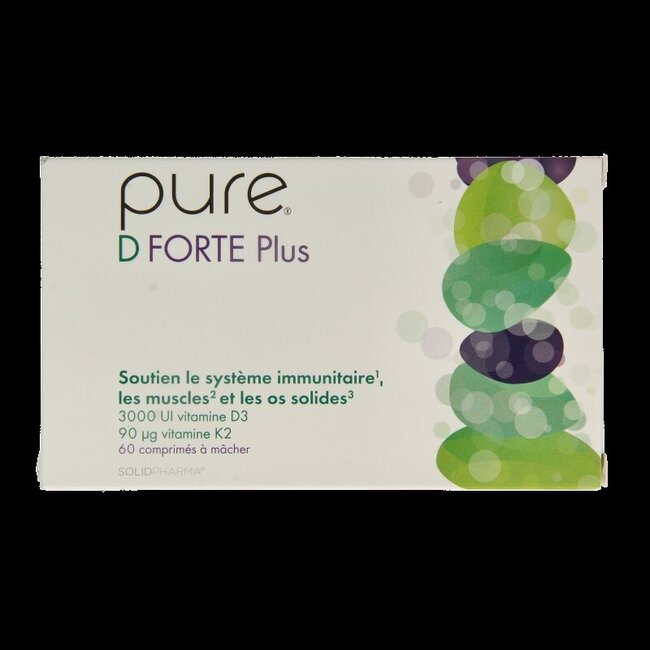 Pure D forte plus 60 Kauwtabletten