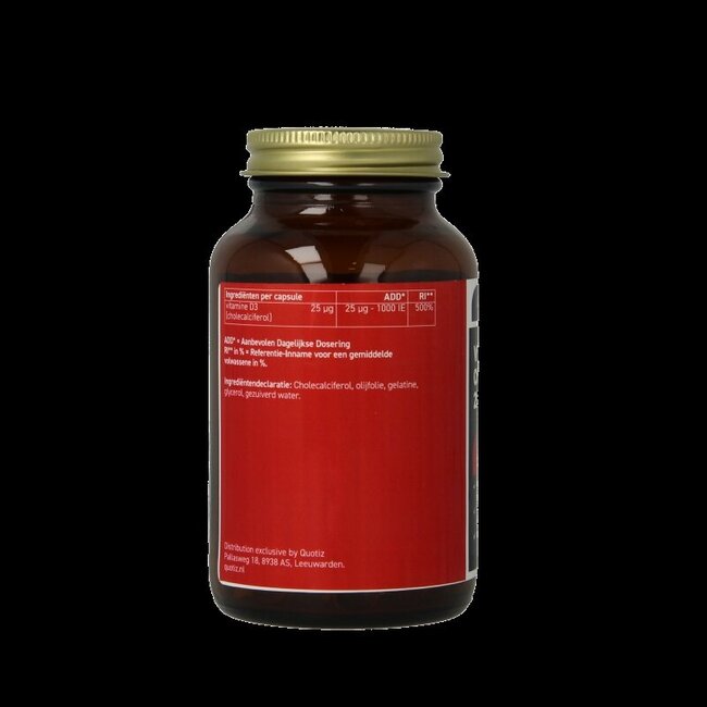 All Natural Vitamine D3 25mcg 300 Capsules