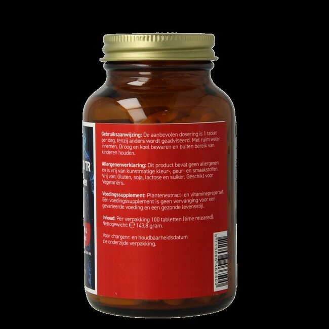 All Natural Vitamine C 1000 met bioflavonoiden & rozenbottel 100 Tabletten