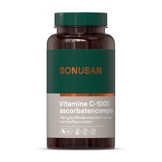 Bonusan Bonusan Vitamine C 1000 ascorbaten complex 90 Tabletten