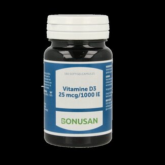 Bonusan Bonusan Vitamine D3 25mcg/1000IE 180 Softgels