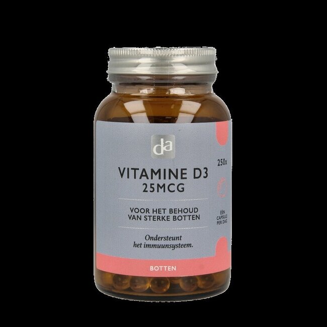 Da Premium Vitamine D3 25mcg 250 Capsules