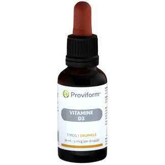 Proviform Proviform Vitamine D3 5mcg druppels 30 Milliliter