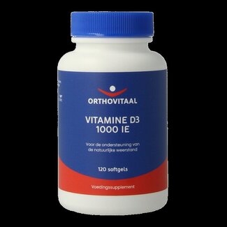 OrthoVitaal OrthoVitaal Vitamine D3 1000 UI/25 mcg 120 capsules molles