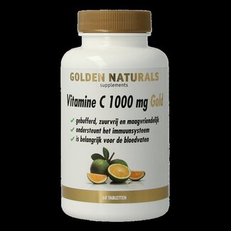 Golden Naturals Golden Naturals Vitamine C 1000 mg Gold 60 comprimés