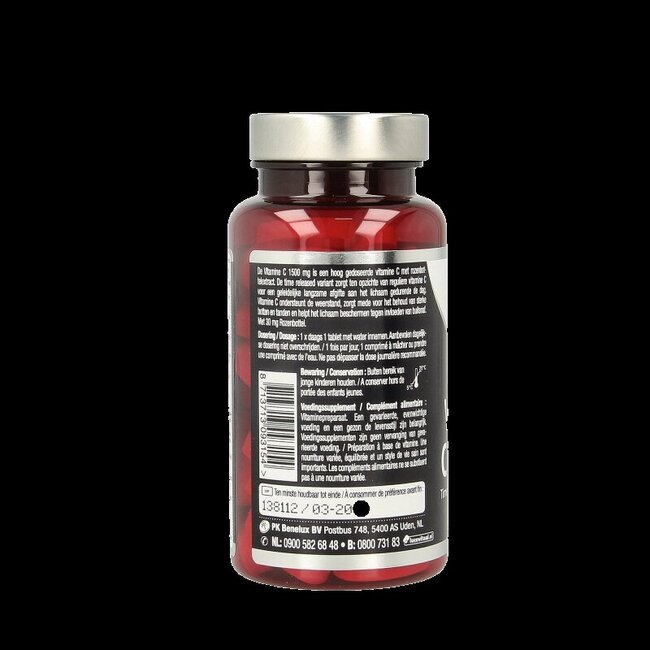 Lucovitaal Vitamine C 1500 libération prolongée 60 tablettes