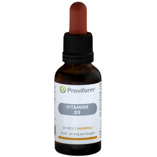 Proviform Proviform Vitamine D3 50mcg druppels 30 Milliliter