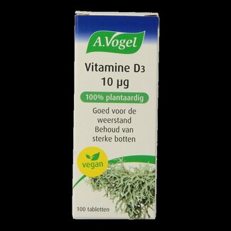 A Vogel A Vogel Vitamine D3 10ug 100 Tabletten