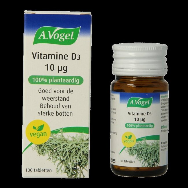 A.Vogel Vitamine D3 10 µg 100 comprimés