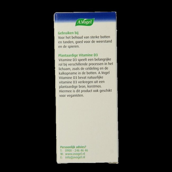 A Vogel Vitamine D3 10ug 100 Tabletten