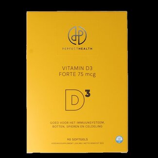 Perfect Health Perfect Health Vitamine D3 forte 75mcg 90 Softgels