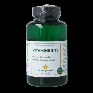Liever Gezond Liever Gezond Vitamine E T8 60 capsules végétariennes