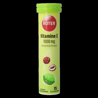Roter Roter Vitamine C Citron Vert Litchi 15 Comprimés Effervescents