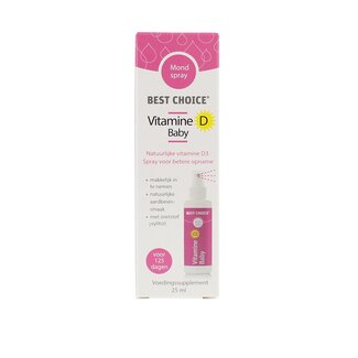 TS Choice TS Choice Vitaminespray vitamine D baby 25 Milliliter