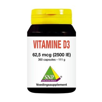SNP SNP Vitamine D3 2500IE 360 Capsules