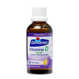 Davitamon Davitamon Vitamine D olie volwassenen 50 Milliliter