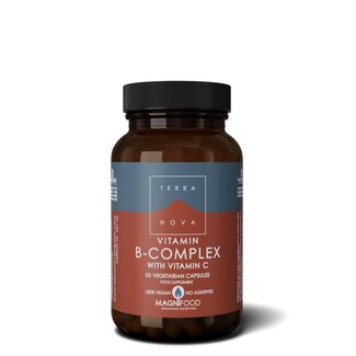 Terranova Terranova B Complex vitamine C 50 Vegetarische capsules