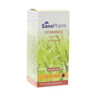 SanoPharm SanoPharm Vitamine E Emulsan 50 Milliliter