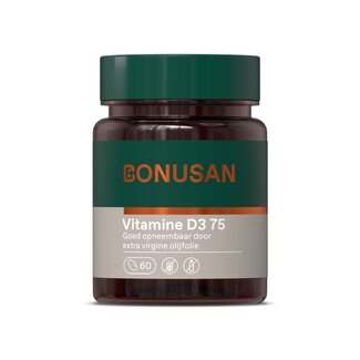 Bonusan Bonusan Vitamine D3 Forte 75 60 Softgels