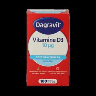 Dagravit Dagravit Vitamine D pearls 400IU 100 Stuks