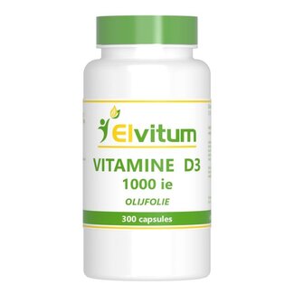Elvitum Elvitum Vitamine D3 1000IE/25mcg 300 Capsules