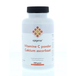 Epigenar Epigenar Vitamine C calcium ascorbaat poeder 200 Gram
