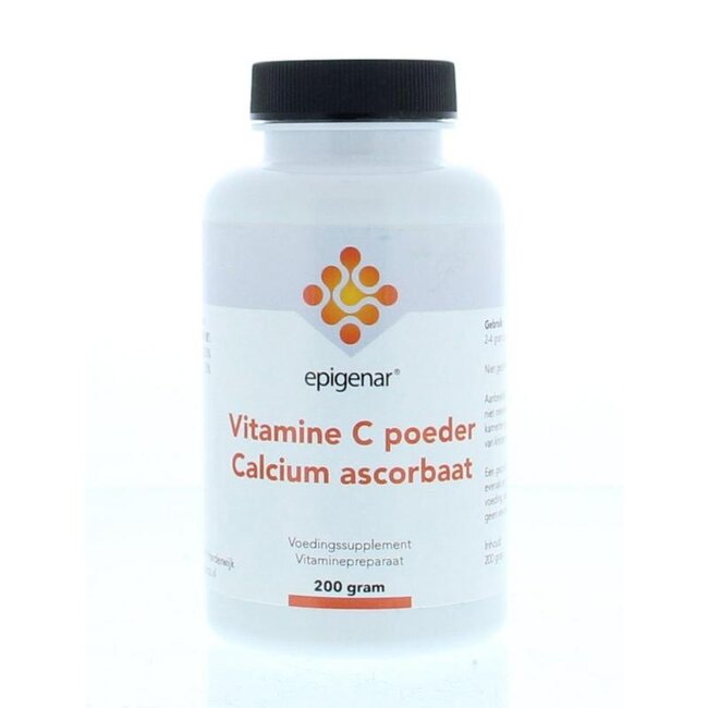 Epigenar Vitamine C calcium ascorbaat poeder 200 Gram