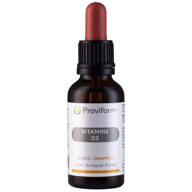 Proviform Vitamine D3 25mcg druppels 30 Milliliter