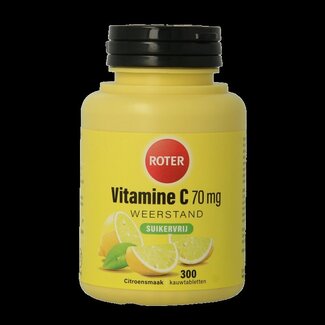 Roter Roter Vitamine C 70 mg sans sucre 300 Comprimés à croquer