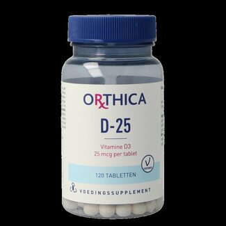 Orthica Orthica Vitamine D-25 120 Tabletten