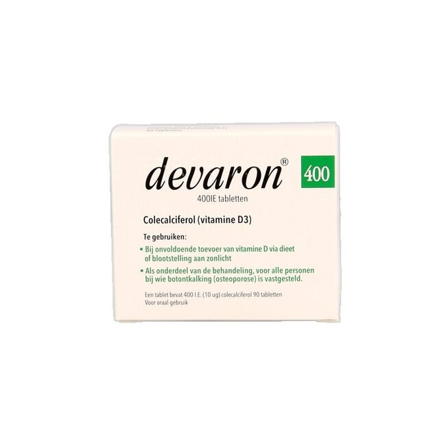 Devaron Colecalciferol 400IE 90 Tabletten