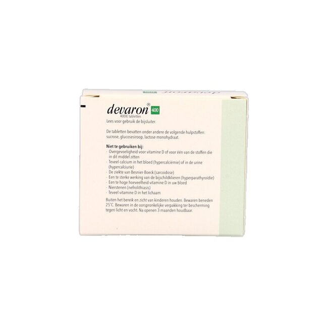 Devaron Colecalciferol 400IE 90 Tabletten