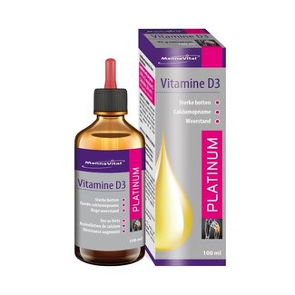 Mannavital Mannavital Vitamine D3 platinum 100 Milliliter