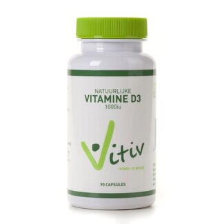 Vitiv Vitiv Vitamine D3 1000IU 90 Capsules