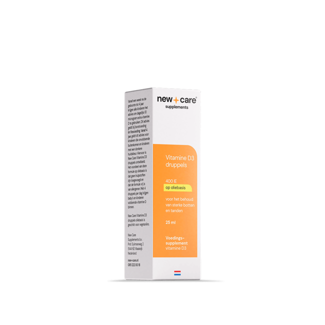 New Care D3 druppels oliebasis 25 Milliliter