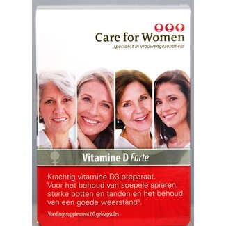 Care For Women Care For Women Vitamine D forte 60 Capsules