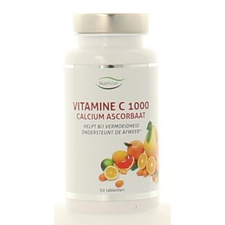Nutrivian Nutrivian Vitamine C1000 mg calcium ascorbaat 200 Tabletten