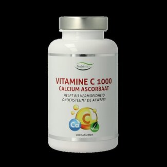 Nutrivian Nutrivian Vitamine C1000 mg calcium ascorbaat 100 Tabletten