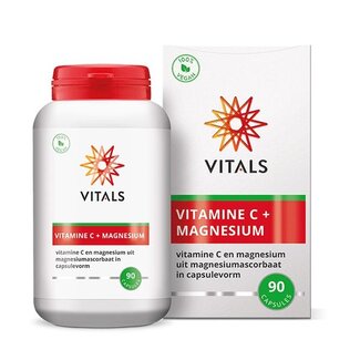 Vitals Vitals Vitamine C met magnesium 90 Capsules