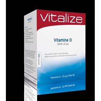 Vitalize Vitalize Vitamine D basis 240 Capsules