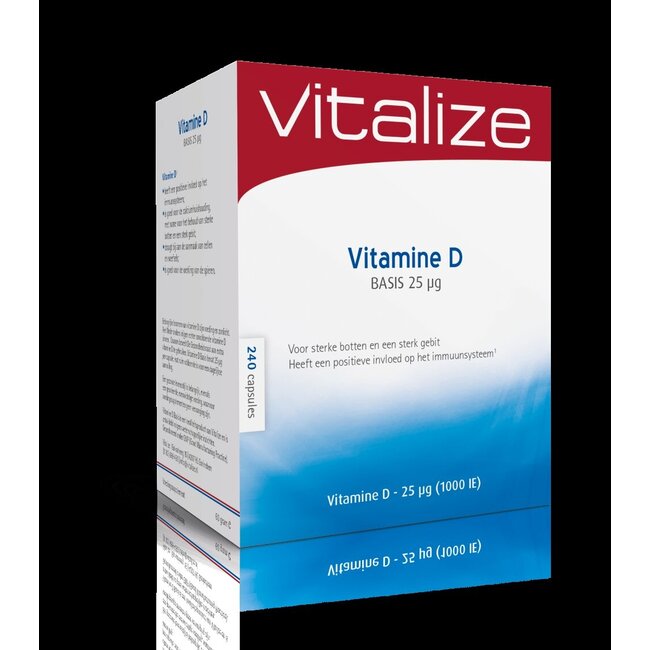 Vitalize Vitamine D basis 240 Capsules